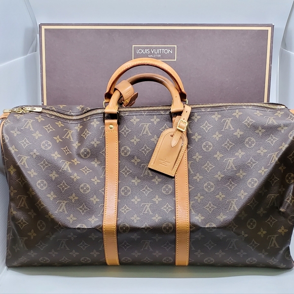 Louis Vuitton Monogram Keepall Bandoullere 55 - Picture 1 of 15